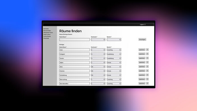 Welcome Screen: Admin Page 02