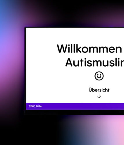 Welcome Screen: Start Page
